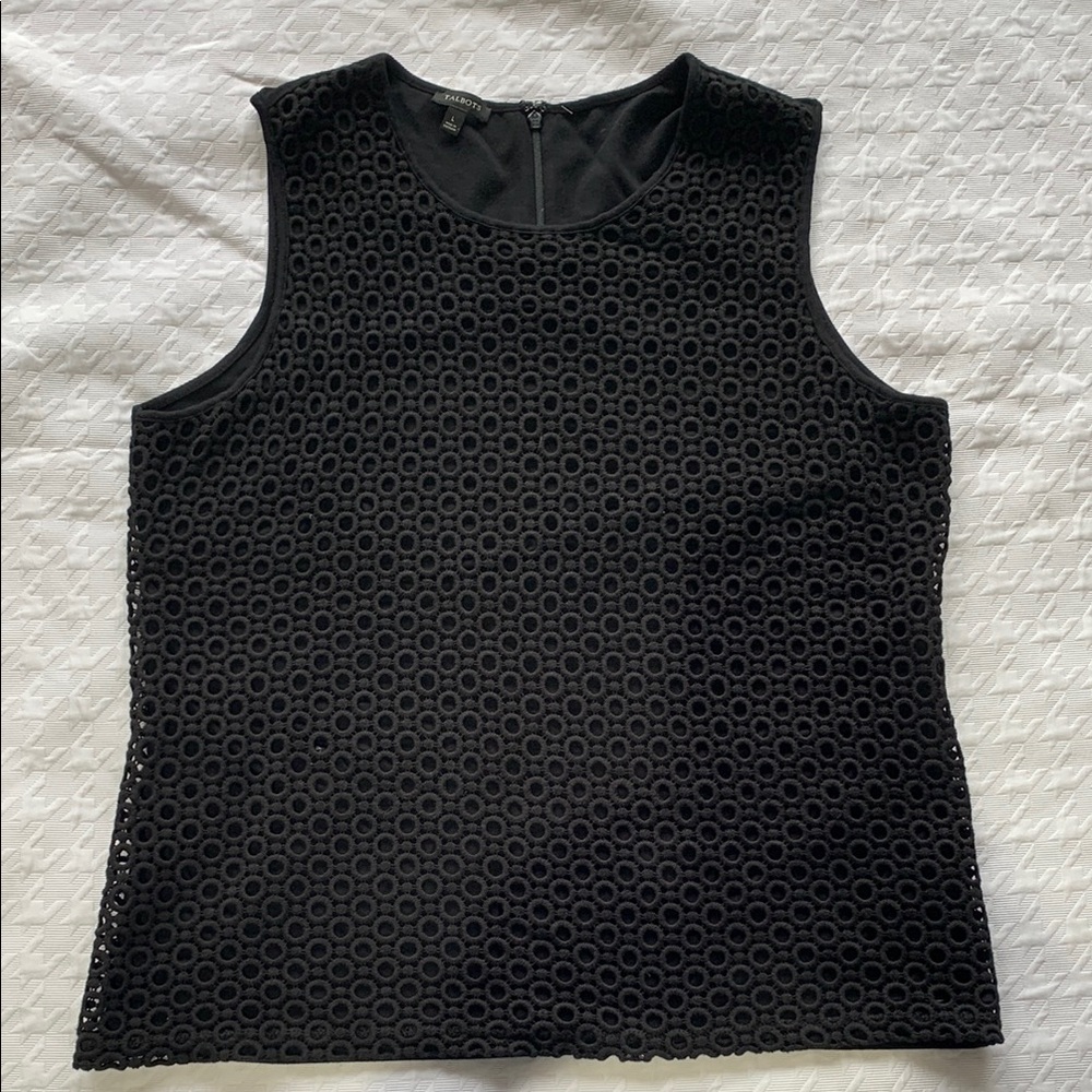 Elegant Black Sleeveless Top